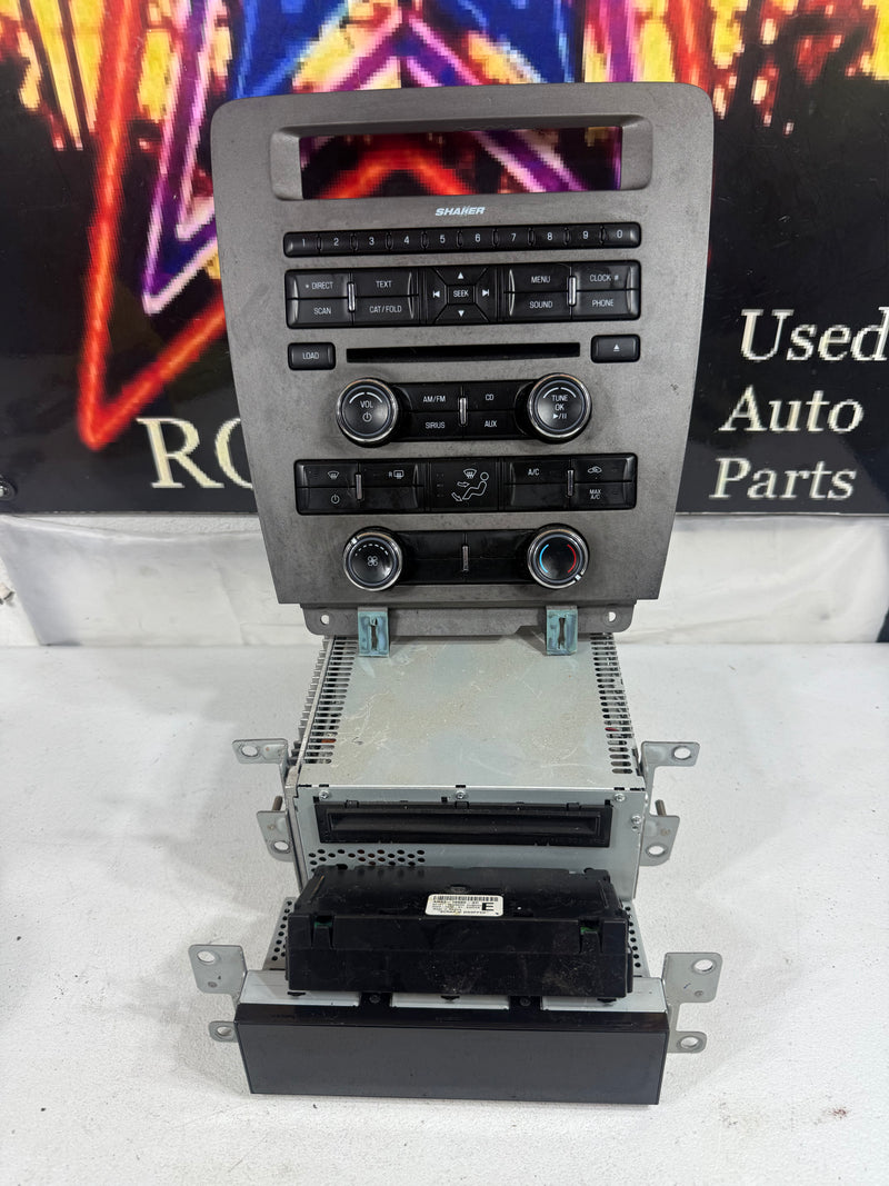 2010 2012 Mustang Shaker Audio Radio Control Panel Receiver Small Display TESTED