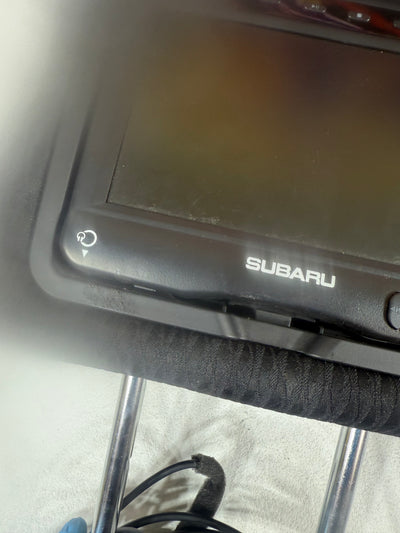 2013 Subaru Legacy Outback Headrest Head Rest Front Driver & Passenger W/ DVD Player OEM