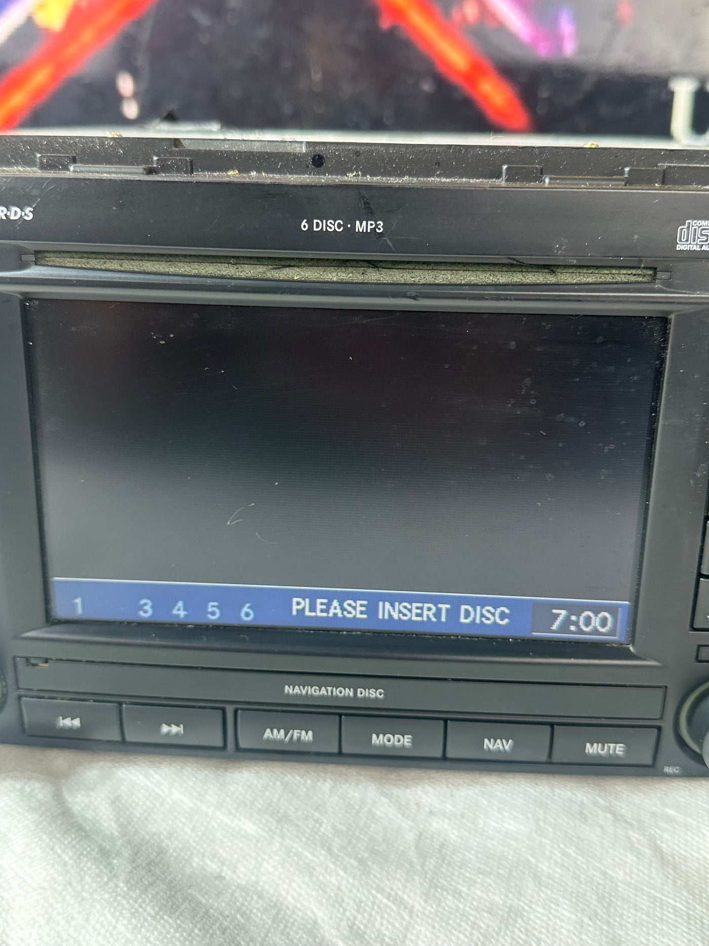 2005-2007 Chrysler 300 Am Fm Cd Player Radio Receiver Navigation Display Screen