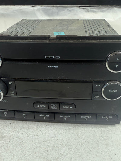 2009-10 Lincoln MKX / 2009 Ford Edge AM FM Radio MP3 w/ 6 Disc CD 9T4T-18C815-GB