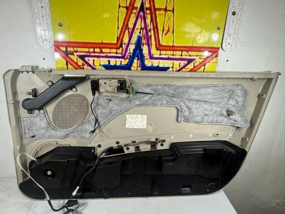 OEM 2010 - 2014 FORD MUSTANG COUPE LEFT DRIVER DOOR PANEL BEIGE SHAKER