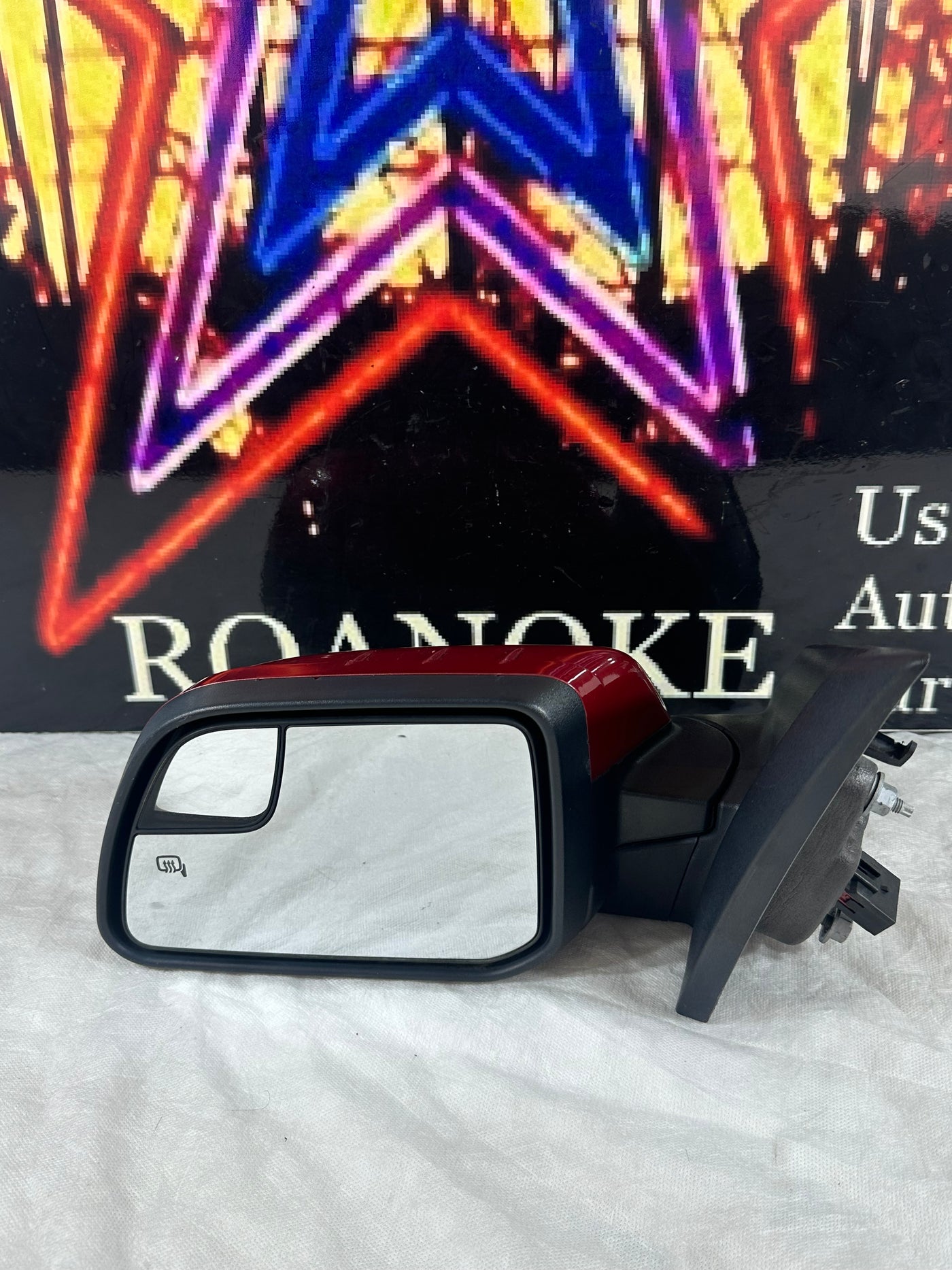 2011-2014 Ford Edge Left Driver Side View Door Mirror Power Heated OEM