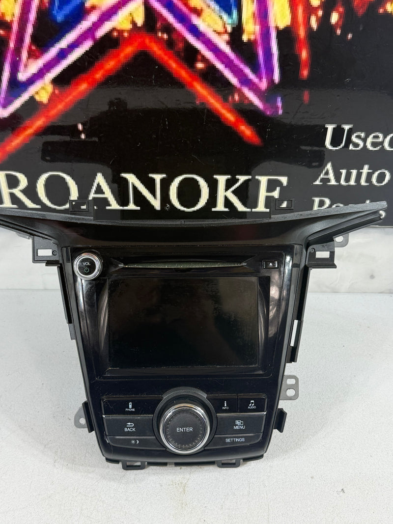 14-17 HONDA ODYSSEY RADIO RECEIVER CD PLAYER DISPLAY SCREEN 39540-TK8-A110 CODE