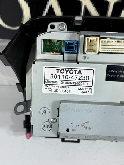 2006-2009 Toyota Prius Information Display Screen (6 Speaker) OEM 86110-47230
