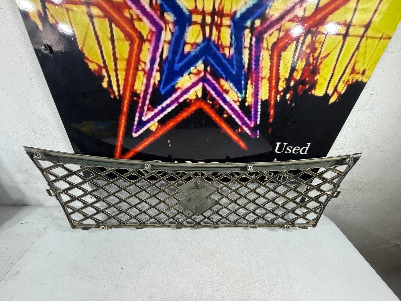 2010-2013 suzuki kizashi chrome front bumper upper grille assembly OEM