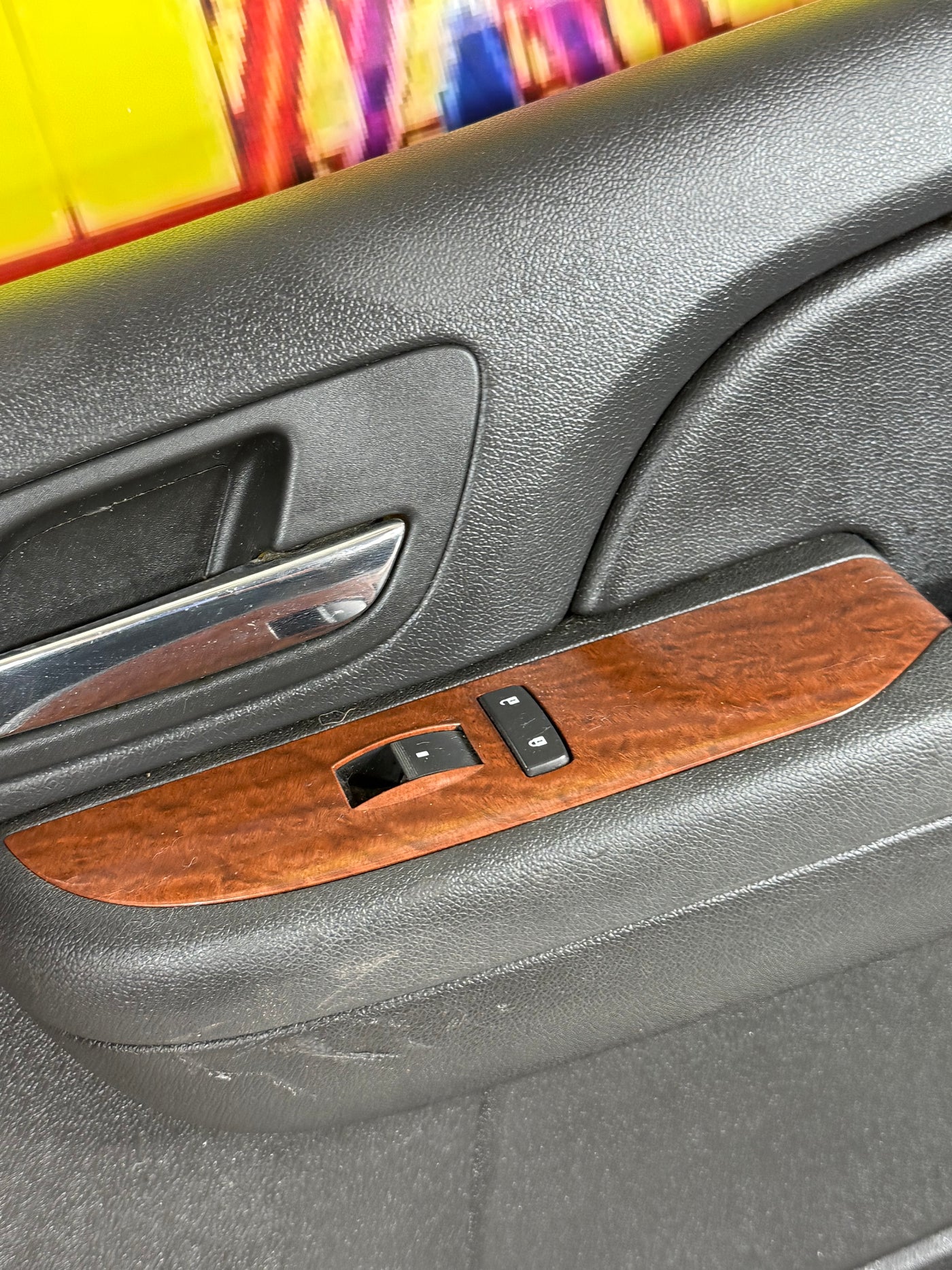 07-09 Chevy Silverado GMC SIERRA Right Passenger Front Door Trim Panel OEM