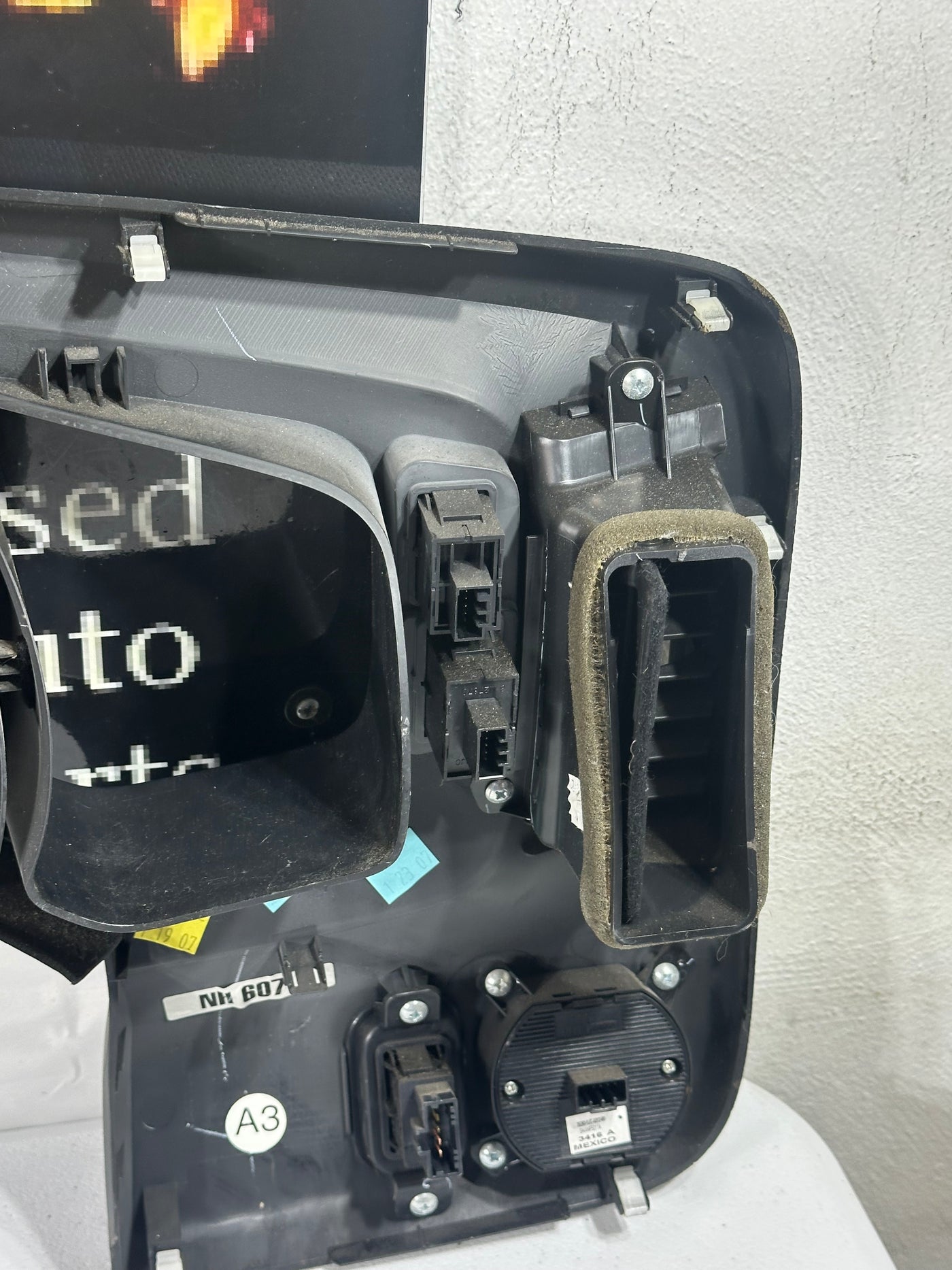 2007 Honda Ridgeline Speedometer/RadioAC Dash Surround Bezel FULLY LOADED OEM