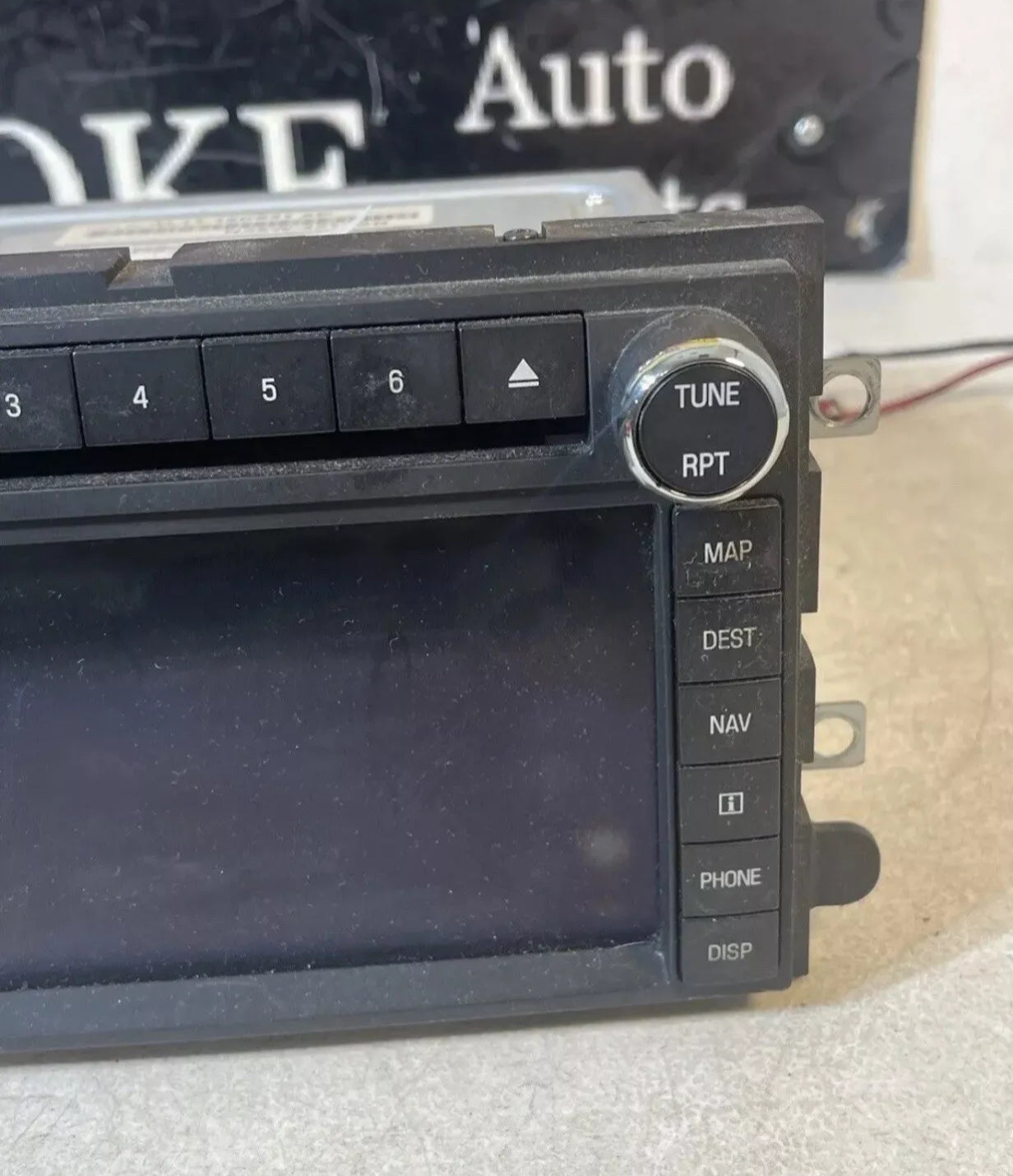 2010-2013 FORD EXPEDITION OEM Radio AM-FM-CD-navigation GPS BL1T-18K931-AE