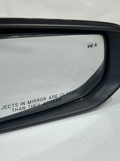 Fits 16 17 18 CHEVY MALIBU RH Passenger Power Door Mirror w Blind Spot Black OEM