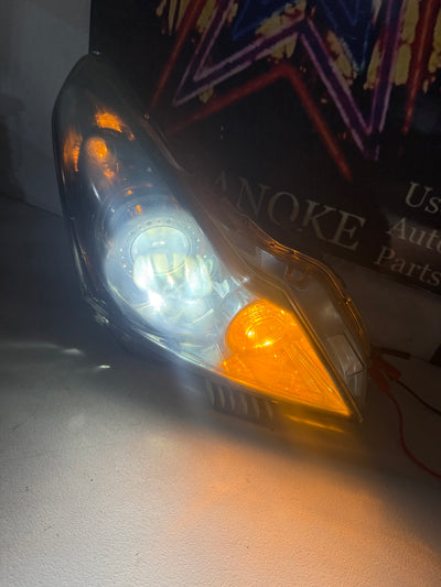 2010-2013 Infiniti G25 G37 Sedan Front Right Side Xenon HID Headlight OEM SMOKED
