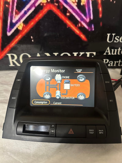 2006-2009 Toyota Prius Radio Info Screen Display With Rear Cam 86110-47230