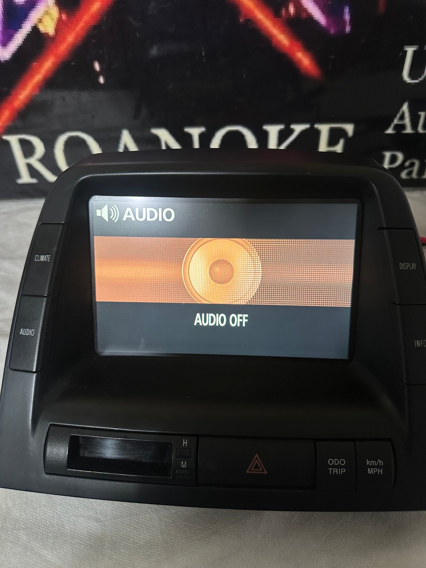 2006-2009 Toyota Prius Radio Info Screen Display With Rear Cam 86110-47230