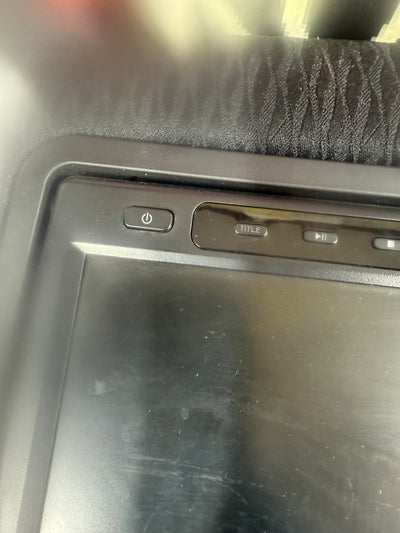 2013 Subaru Legacy Outback Headrest Head Rest Front Driver & Passenger W/ DVD Player OEM
