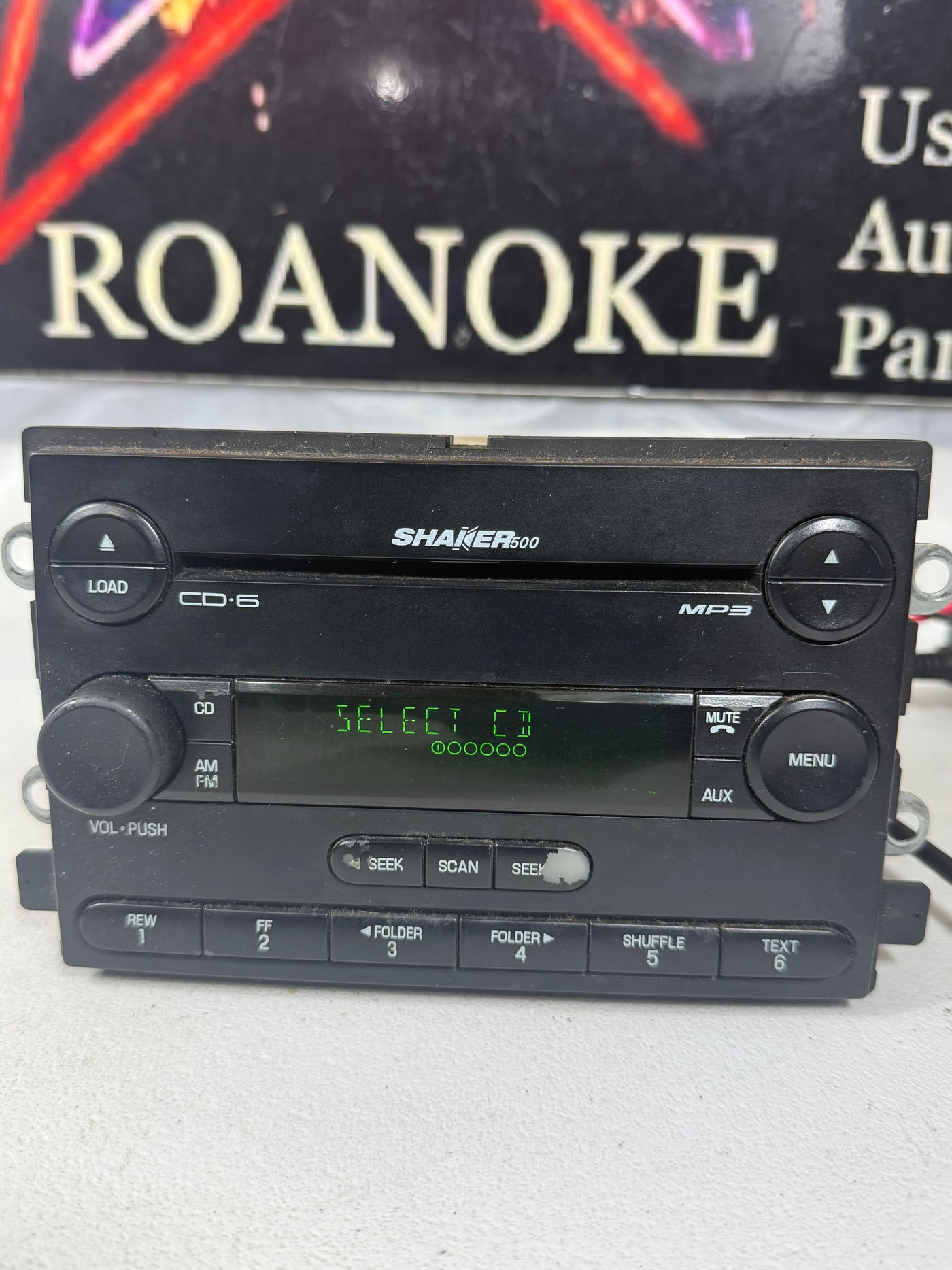2008-09 FORD MUSTANG SHAKER RADIO STEREO HEAD UNIT CD PLAYER MP3 8R3T-18C815-GE