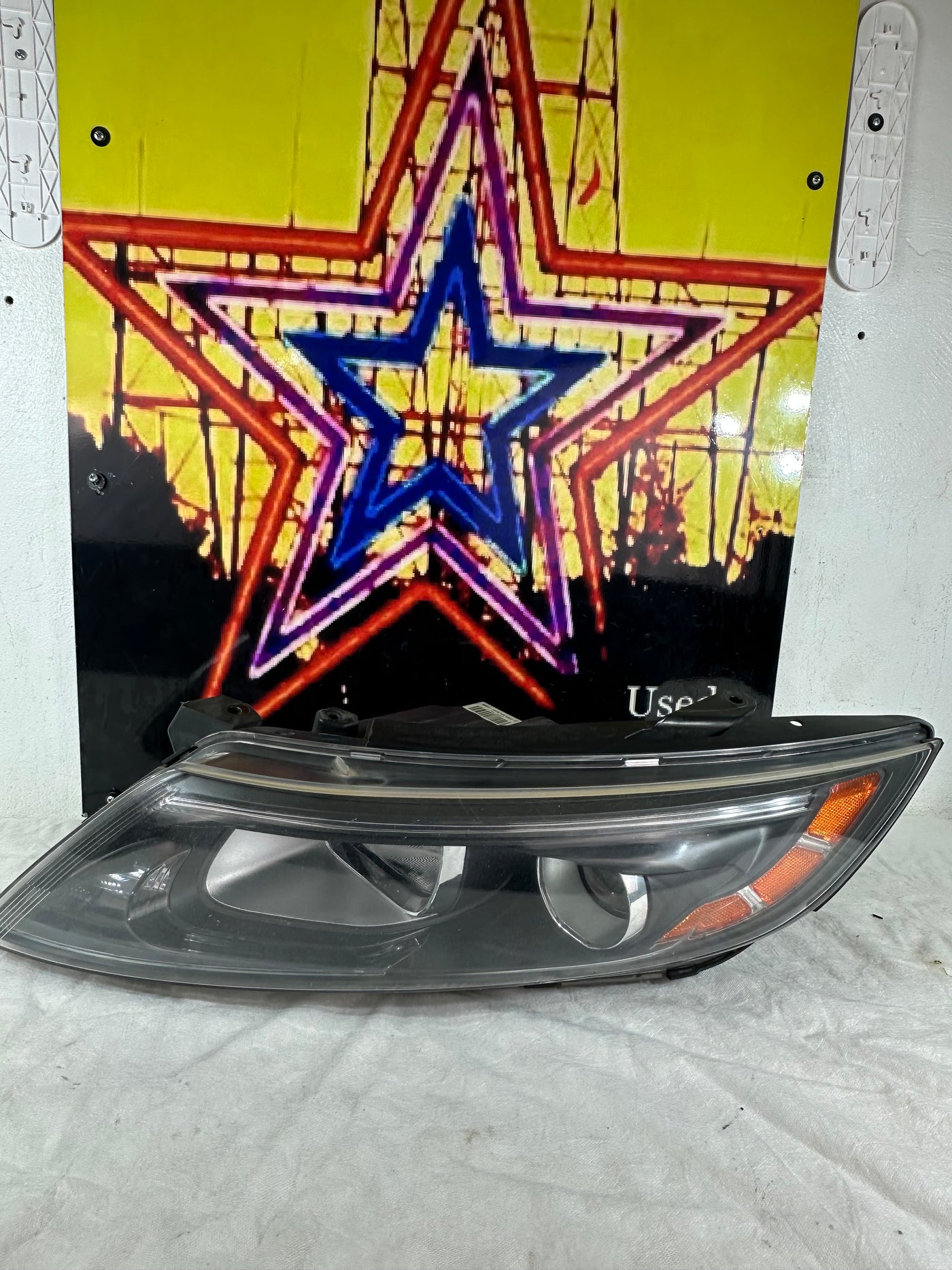 2014 2015 Kia Optima OEM Left Headlight Halogen W/LED DRL OEM 92101-4c
