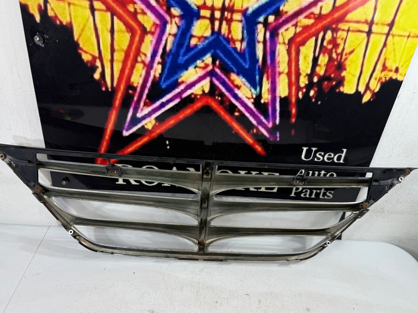 09-11 HYUNDAI GENESIS SEDAN OEM CHROME SILVER FRONT UPPER GRILLE GRILL HOOD TRIM