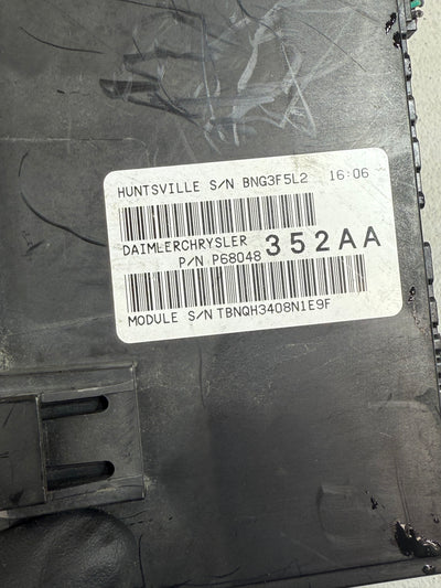 2008 2009 Dodge Avenger Chrysler Sebring TIPM Power Module Fuse Box P68048352AA