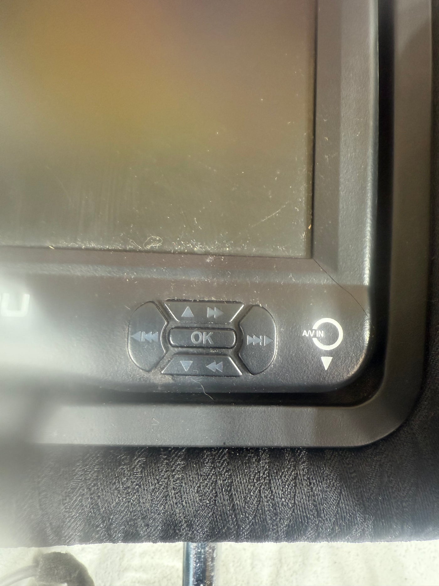 2013 Subaru Legacy Outback Headrest Head Rest Front Driver & Passenger W/ DVD Player OEM