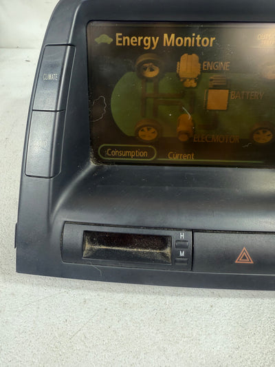 06-09 Toyota Prius MFD Display Screen Info Monitor OEM 86110-47210 No Nav Tested