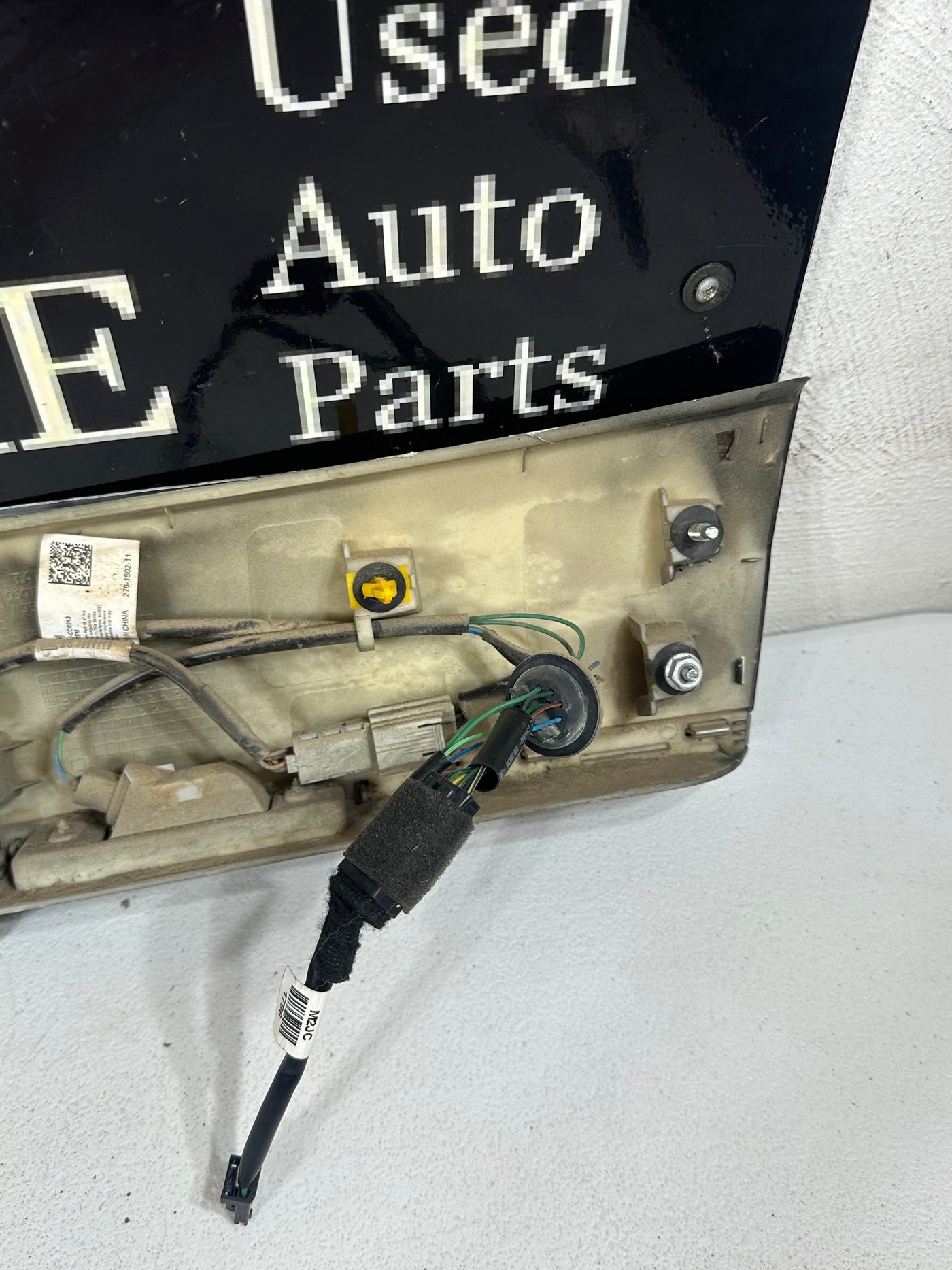 2016-2019 Chevrolet Spark Rear Liftgate Trim Molding With Backup Camera Black OEM