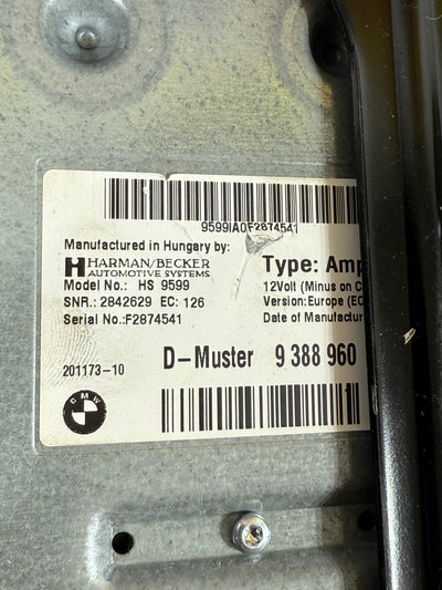 2016 MINI Cooper S COUNTRYMAN R60 Harman Becker AMP Amplifier 9388960 OEM