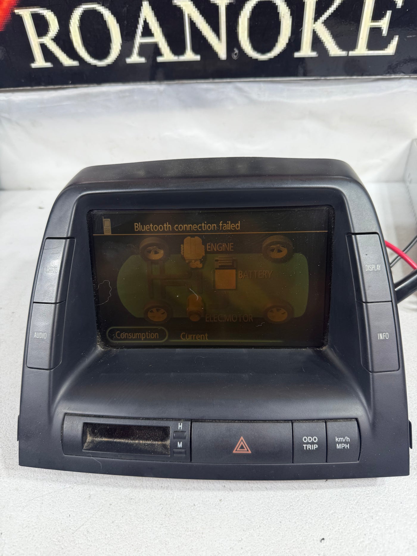 06-09 Toyota Prius MFD Display Screen Info Monitor OEM 86110-47210 No Nav Tested