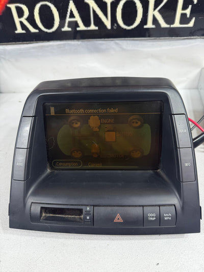 06-09 Toyota Prius MFD Display Screen Info Monitor OEM 86110-47210 No Nav Tested