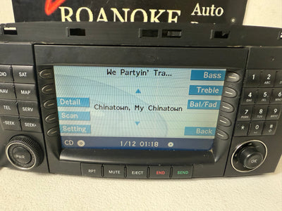 06-08 Mercedes W251 R350 R500 Navigation GPS Radio  Screen CD DVD Player OEM