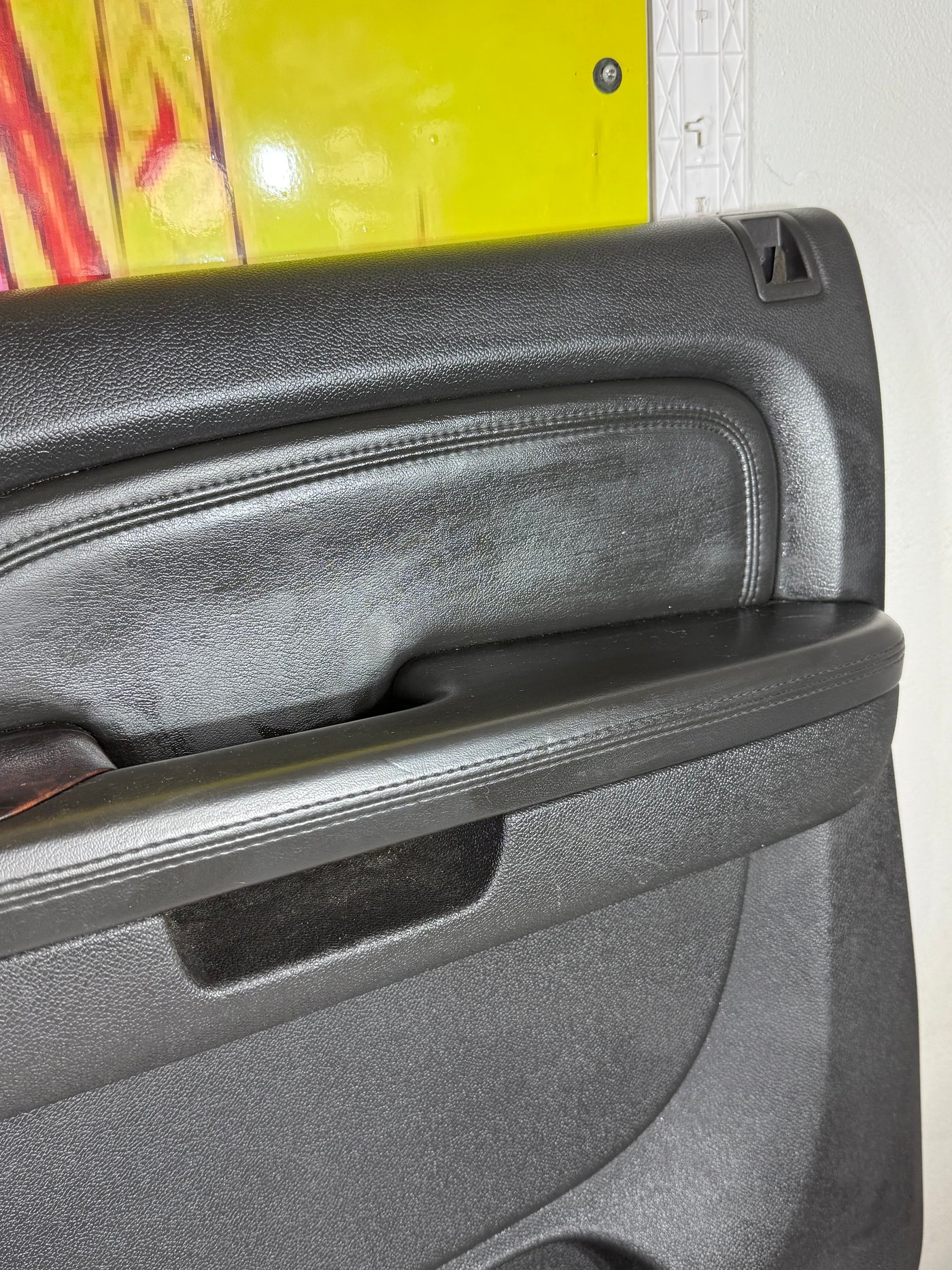 07-09 Chevy Silverado GMC SIERRA Right Passenger Front Door Trim Panel OEM