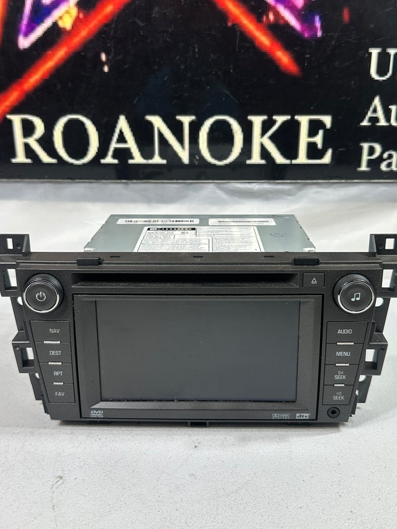 07 08 Cadillac SRX Radio Cd Dvd Gps Navigation  15932202 OEM