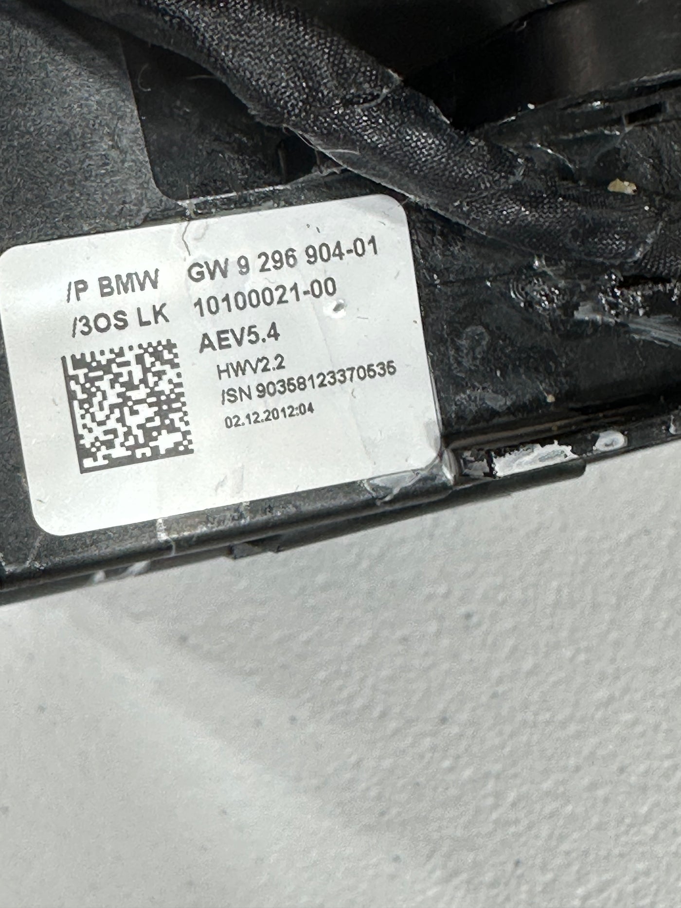 2009-2016 BMW 528i 740i F07 F10 F01 F02 AUTO TRANSMISSION GEAR SELECTOR SHIFTER
