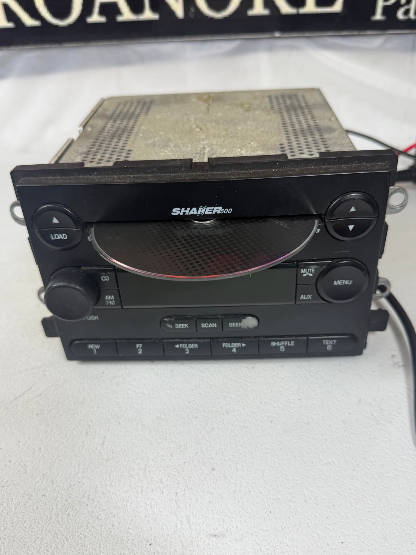 2008-09 FORD MUSTANG SHAKER RADIO STEREO HEAD UNIT CD PLAYER MP3 8R3T-18C815-GE