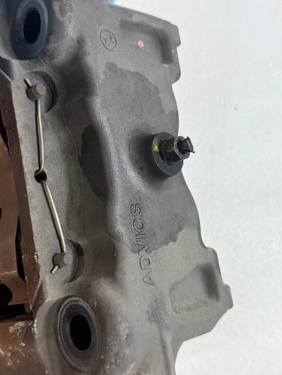2005-2012 Acura RL Advics Front Left Right 4 Piston Brake Calipers (Pair) OEM