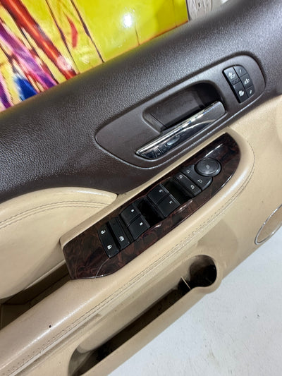 07-09 Chevy Silverado GMC SIERRA Right Passenger Front Door Trim Panel OEM