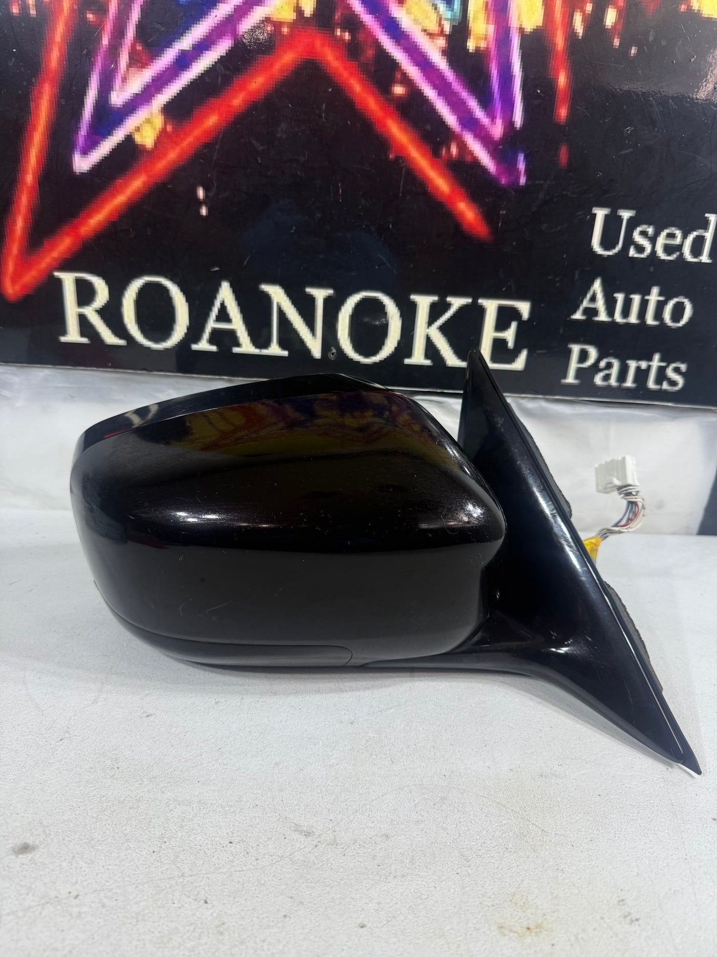 2011 2012 2013 Infiniti M37 M37x Right Passenger Side Used Power Folding Mirror BLACK OEM