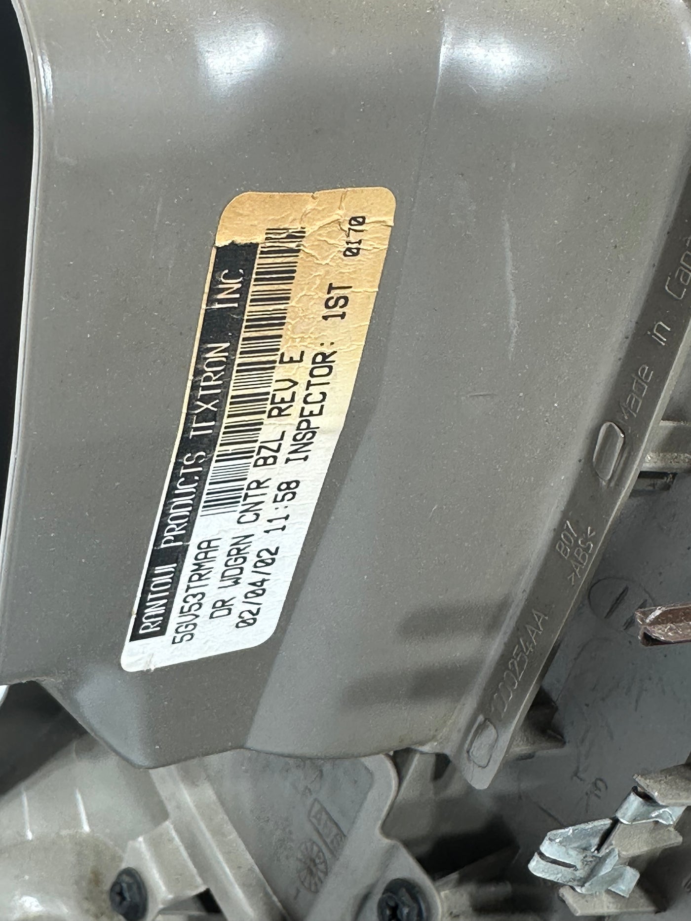 02 2002 Dodge Ram 1500 HEATER CLIMATE TEMPERATURE CONTROL DUAL ZONE P55056811AD