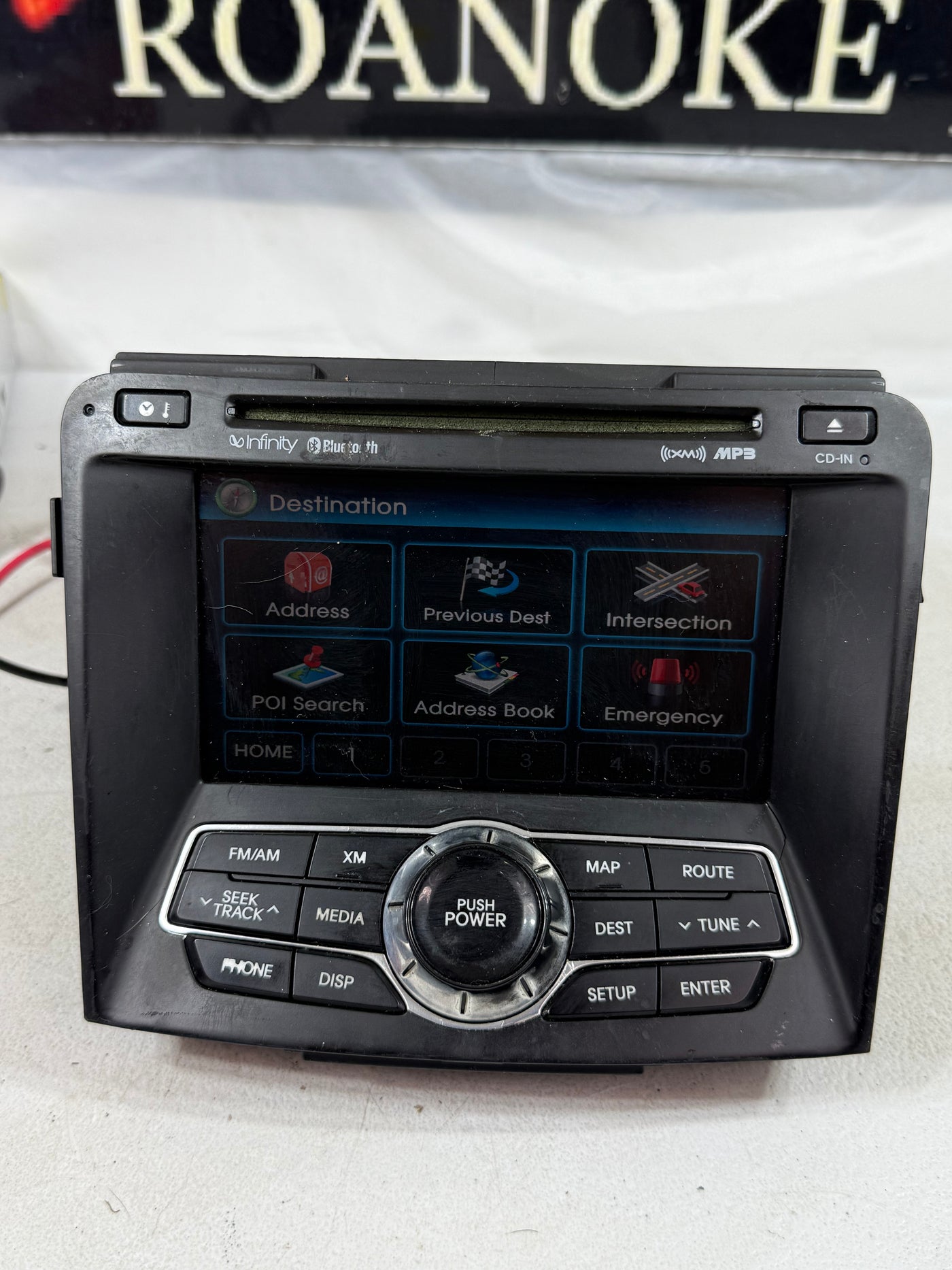 11 12 2011 2012 Hyundai Sonata Radio Cd OEM Gps Navigation System 96560-3Q501