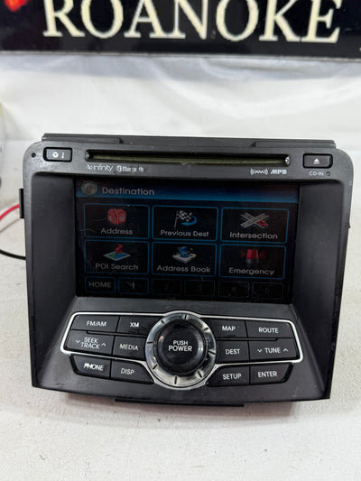 11 12 2011 2012 Hyundai Sonata Radio Cd OEM Gps Navigation System 96560-3Q501