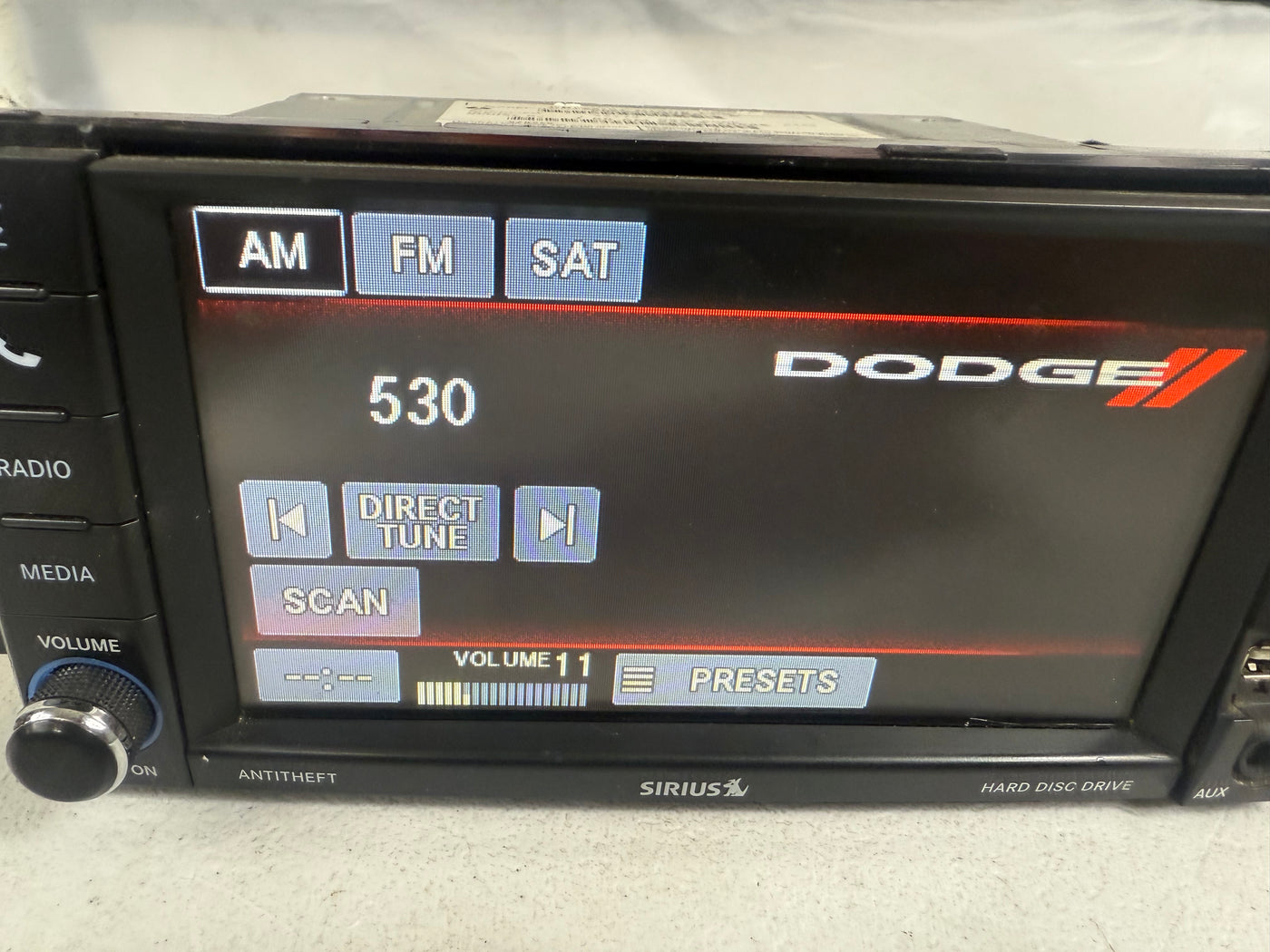 Jeep Dodge Chrysler MyGig CD DVD Radio High RBZ Wrangler Caravan Ram UCONNECT