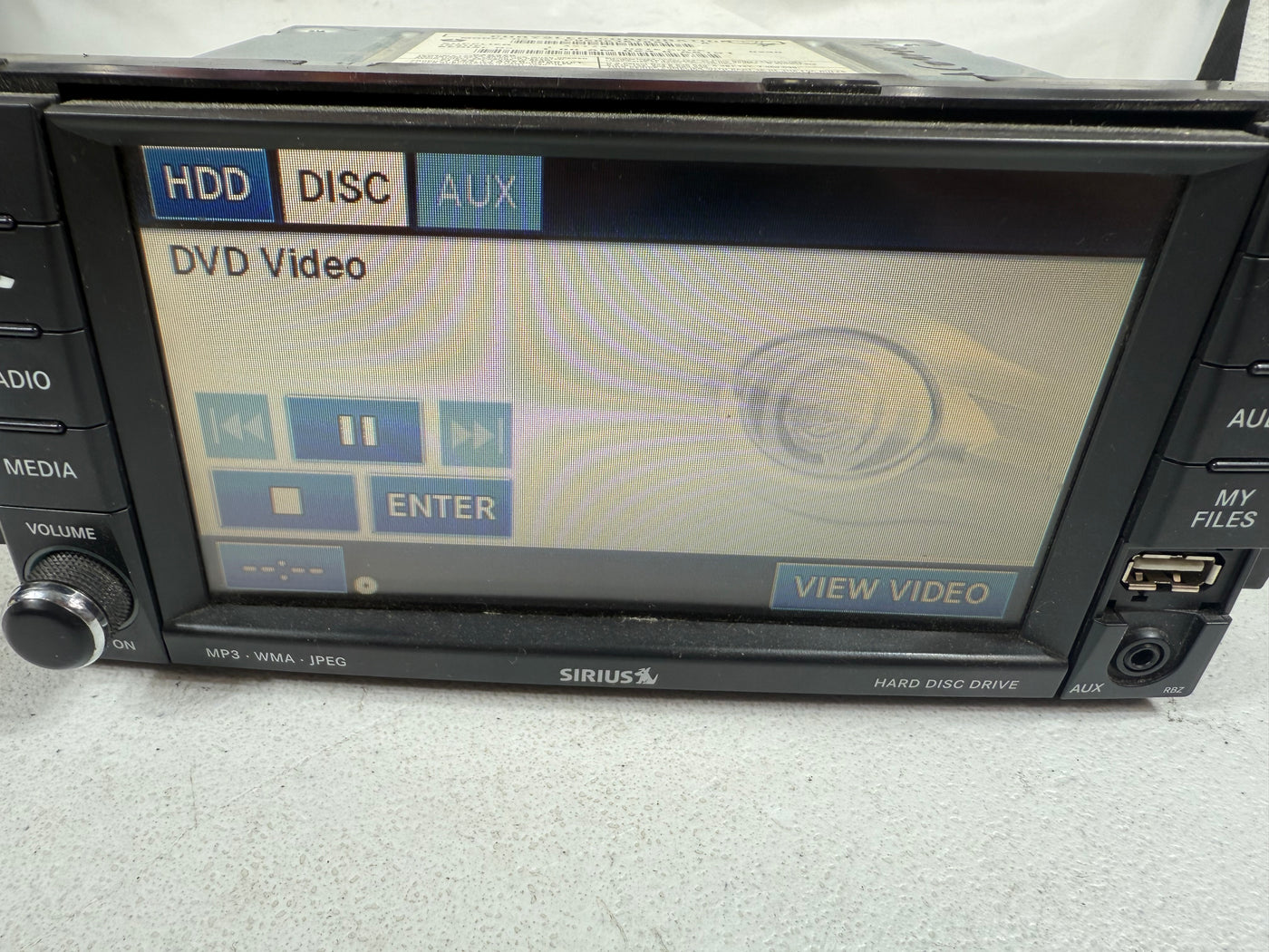 Jeep Dodge Chrysler MyGig CD DVD Radio High RBZ Wrangler Caravan Ram UCONNECT