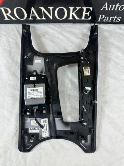 2011-2017 BMW X3 CENTER CONSOLE SHIFTER TRIM BEZEL PANEL W/SPORT PARK SWITCH OEM