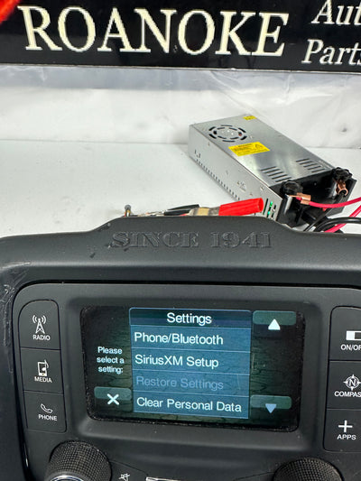 2015-2017 Jeep Renegade Radio Receiver 5" Display Screen With Satellite OEM