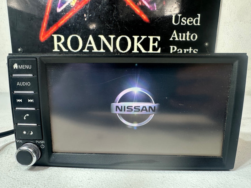 2018 - 2019 Nissan Frontier OEM Touch Screen AM FM Bluetooth AUX Radio Receiver