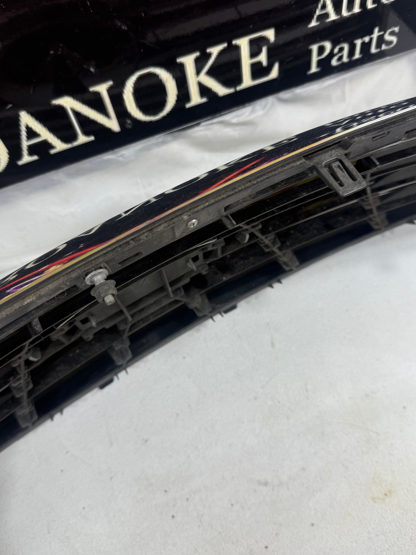 Infiniti M37x 2011 Grille Upper Bumper Mounted Fits 11-13 INFINITI M37 OEM