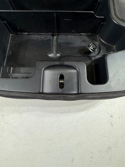 2002-2008 Dodge Ram 1500 Center Console Black Leather Armrest Lid OEM