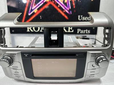 10 11 12 13 TOYOTA 4RUNNER OEM Factory AM FM RADIO Info Display CD Player P10121
