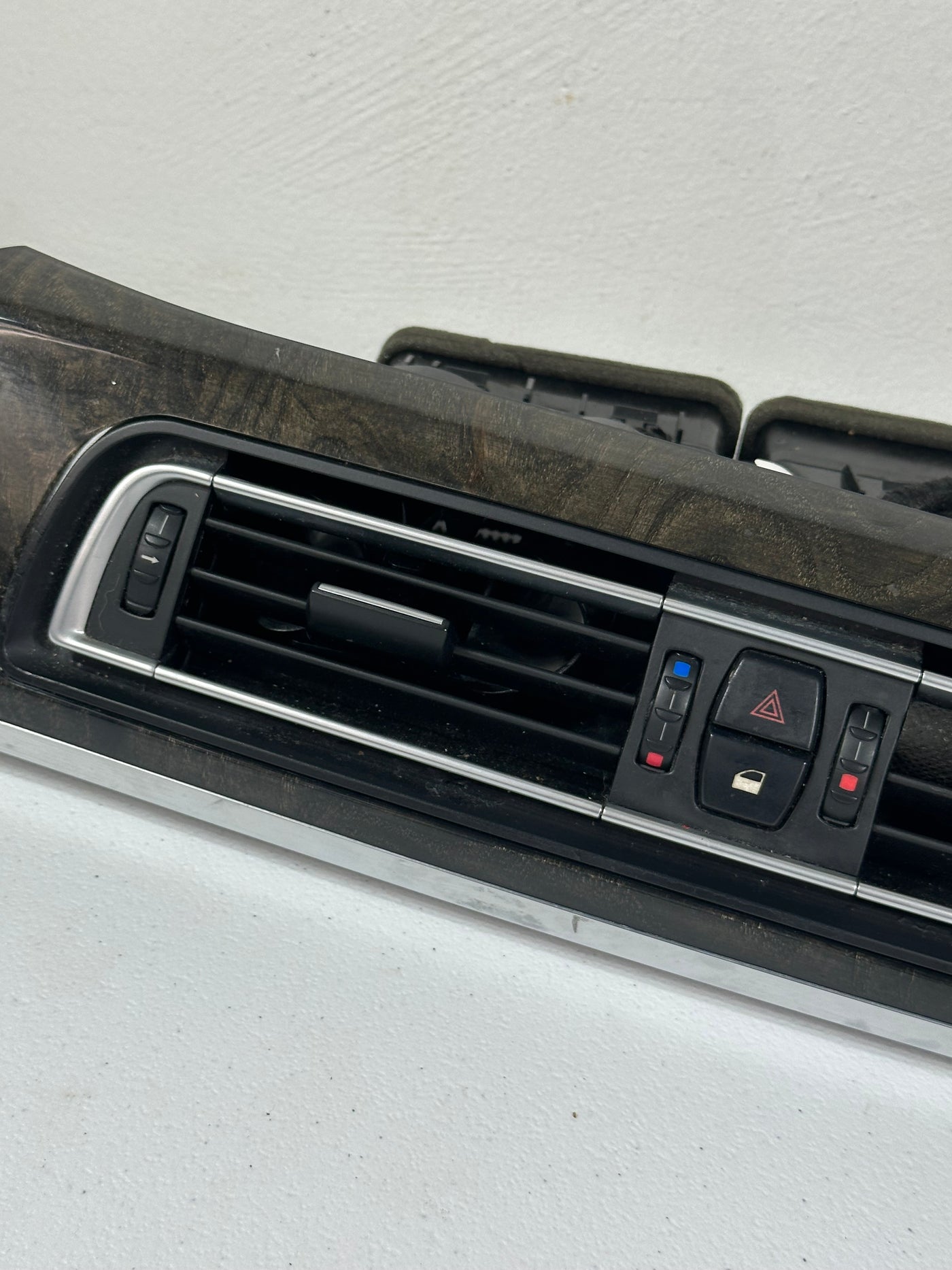 09-15 BMW 750I 740I F01 F02 Center Dash Trim W/ Air Vents OEM Woodgrain OEM
