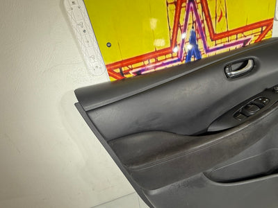 13-17 Nissan Leaf Front Door Trim Panel Left Front Driver Side Black Cloth OEM
