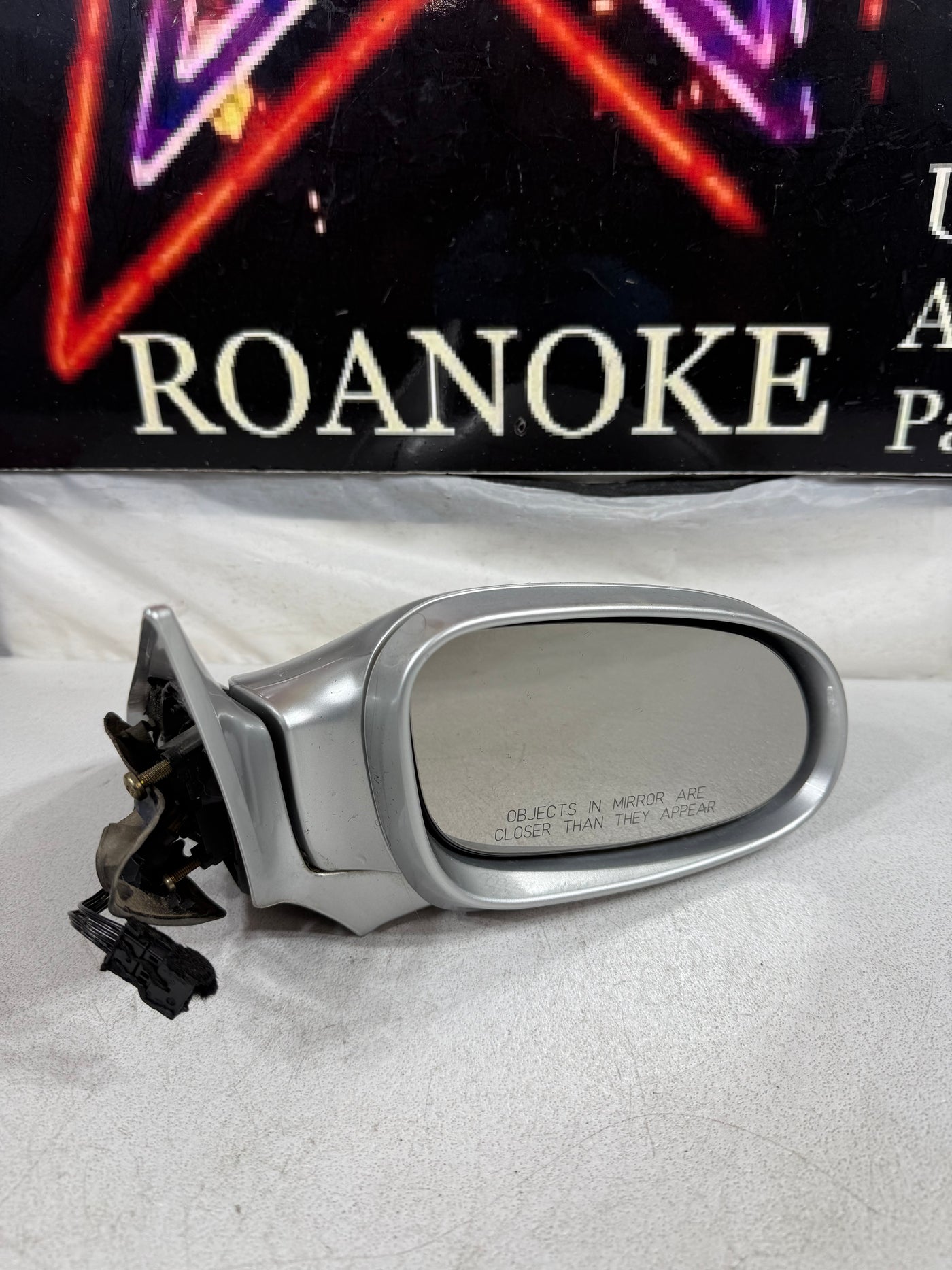 01-04 Mercedes R170 SLK230 SLK320 Passenger Side View Door Mirror Silver OEM
