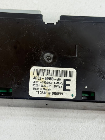 2010 2012 Mustang Shaker Audio Radio Control Panel Receiver Small Display TESTED